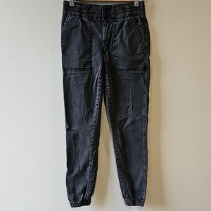 American Eagle Size 4 Charcoal 26x28 Joggers